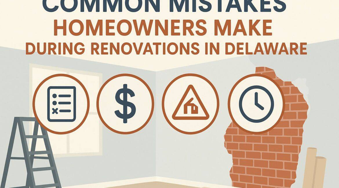 Common Mistakes Homeowners Make During Renovations in Delaware