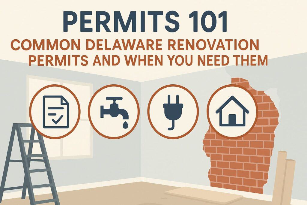 Permits 101: Common Delaware Renovation Permits and When You Need Them