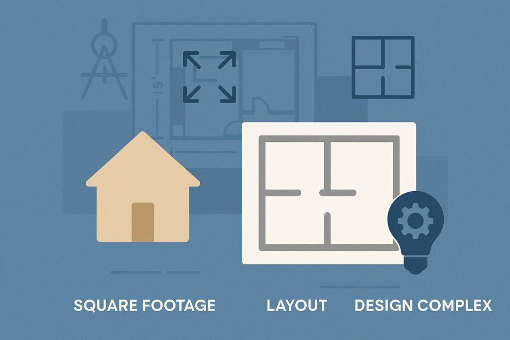Square Footage, Layout, and Design Complexity