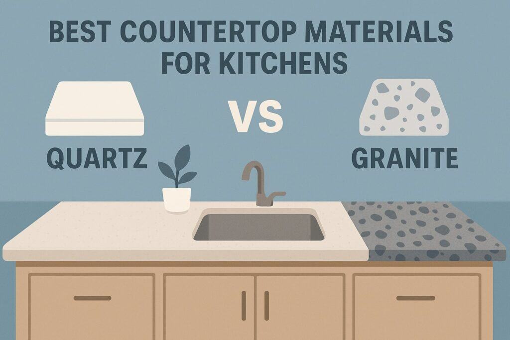 Best Countertop Materials for Kitchens: Quartz vs Granite