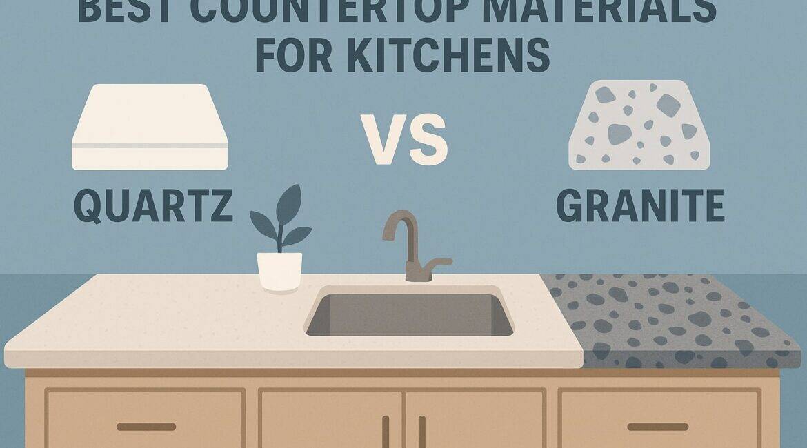 Best Countertop Materials for Kitchens: Quartz vs Granite