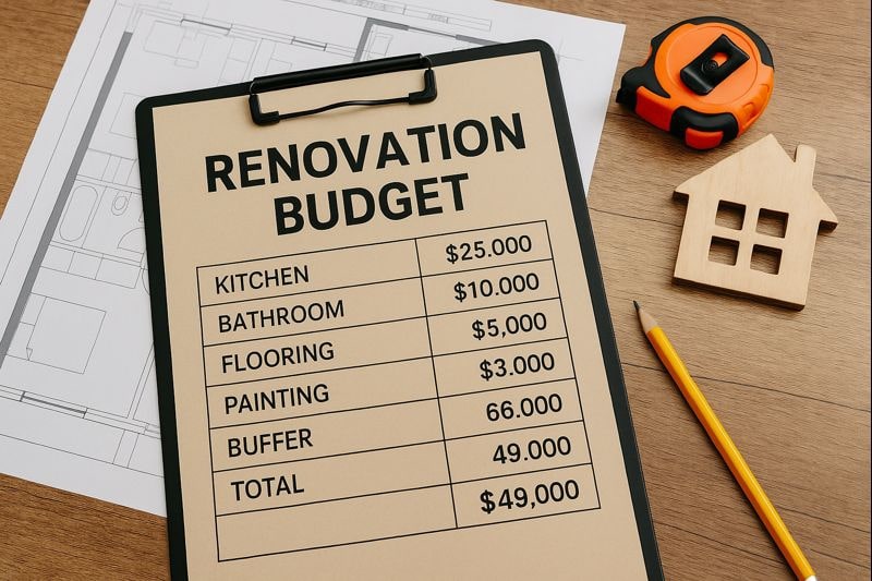 Build a renovation budget that matches Delaware realities (and includes buffers)