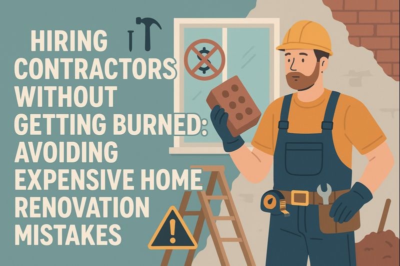 Hiring Contractors Without Getting Burned: Avoiding Expensive Home Renovation Mistakes