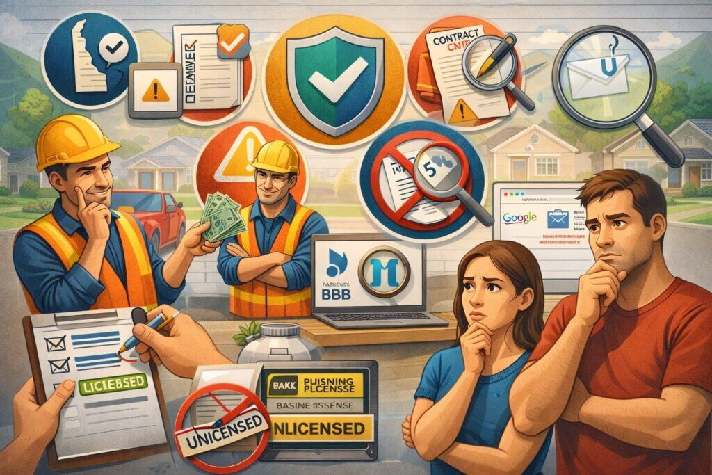 How to Avoid Contractor Scams in Delaware
