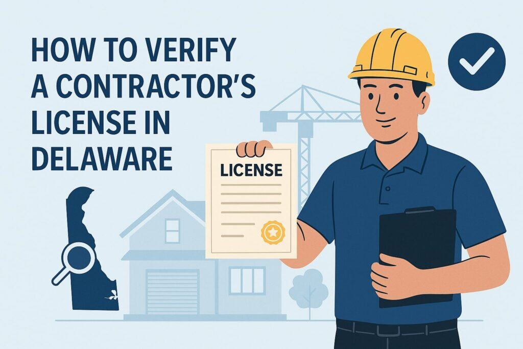 How to Verify a Contractor’s License in Delaware