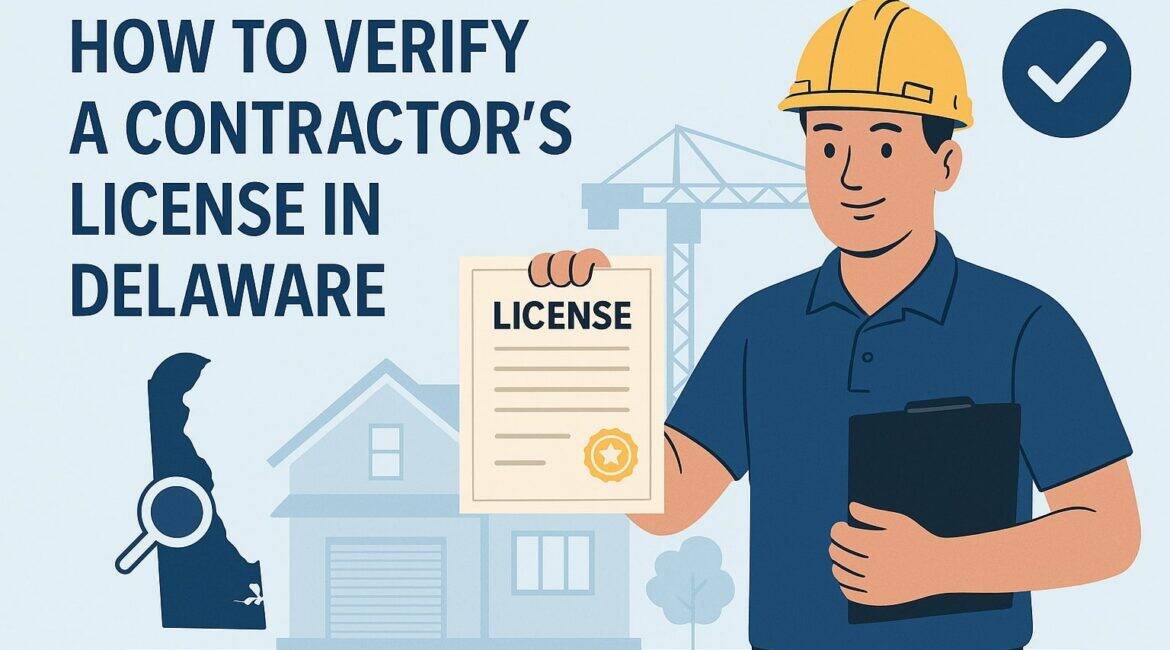 How to Verify a Contractor’s License in Delaware