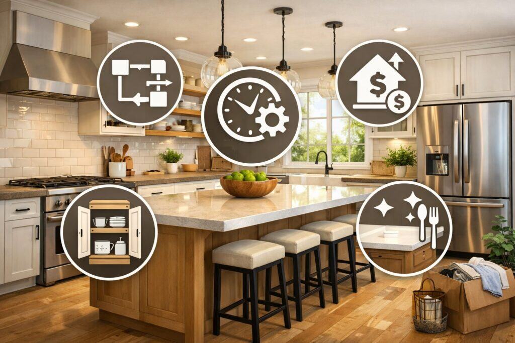 Kitchen Remodeling That Improves Daily Flow and Resale Appeal