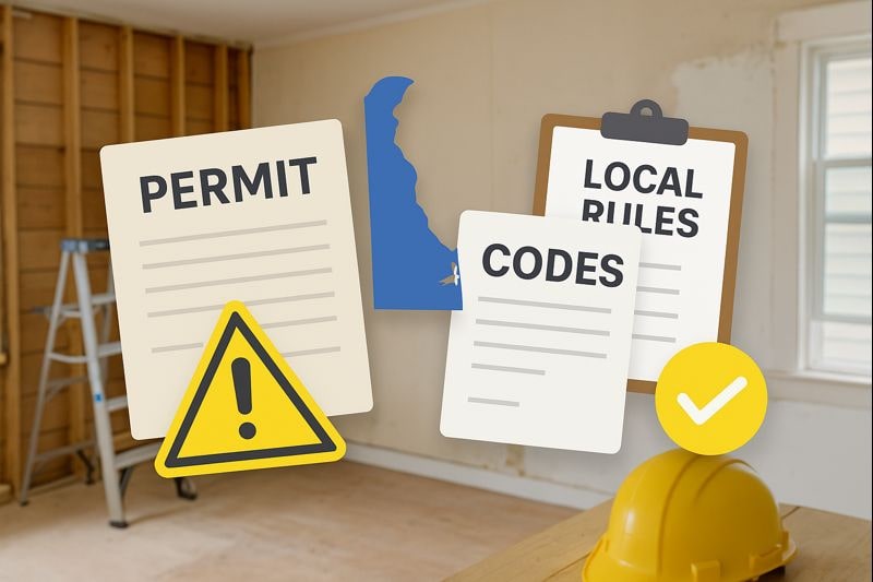 Permits, Codes, and Local Rules in Delaware: Preventing Paperwork Home Renovation Mistakes