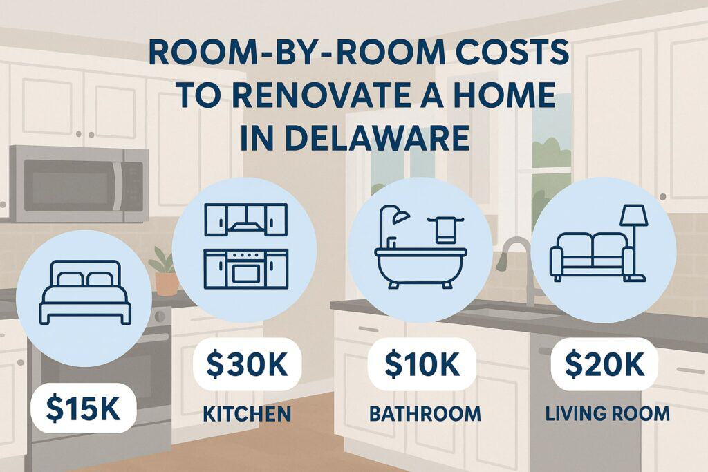 Room-by-Room Costs to Renovate a Home in Delaware