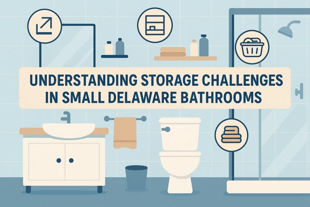 Understanding Storage Challenges in Small Delaware Bathrooms
