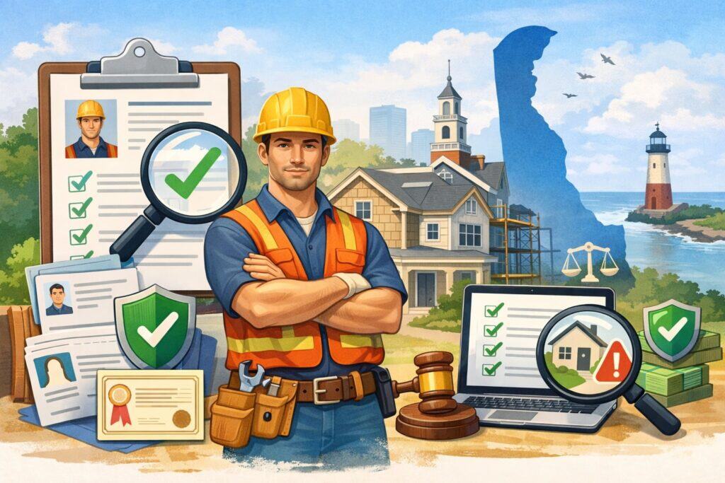 Verify the Contractor the Right Way in Delaware