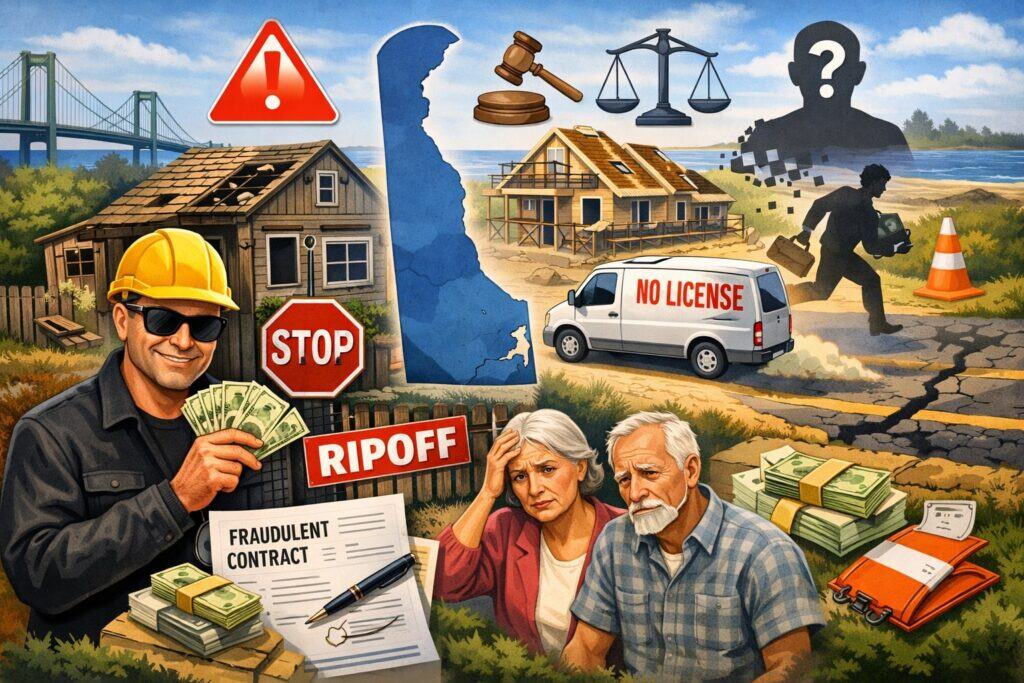 Why Contractor Scams Happen So Often in Delaware