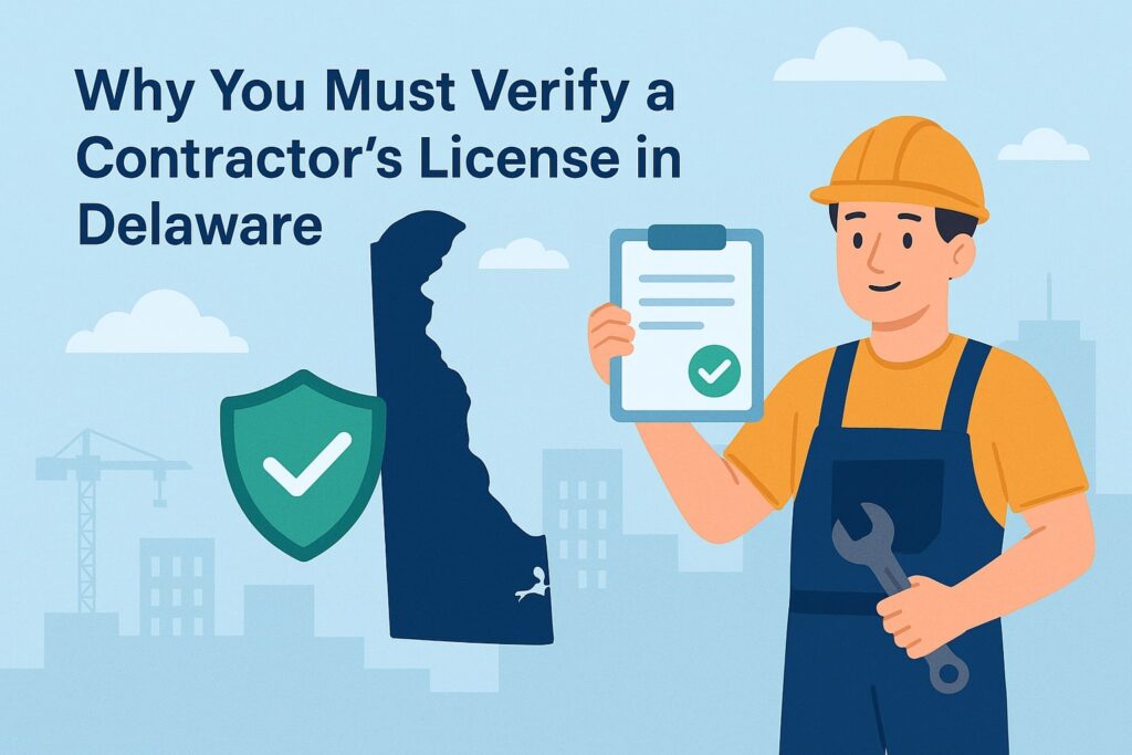 Why You Must Verify a Contractor’s License in Delaware