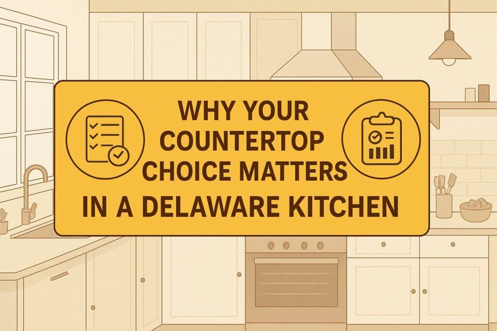 Why Your Countertop Choice Matters in a Delaware Kitchen