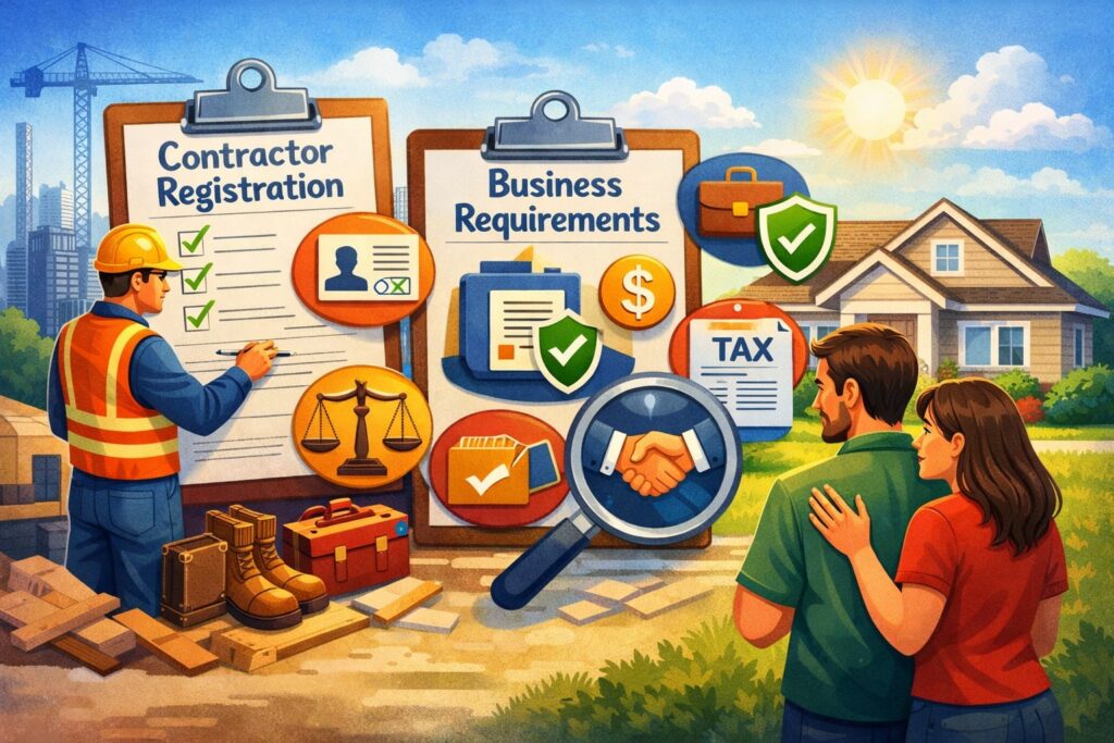 Contractor Registration, Business Requirements, and Why It Matters to Homeowners