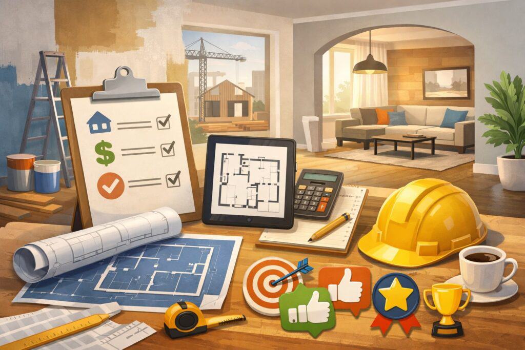 Define Your Renovation Scope and Success Criteria