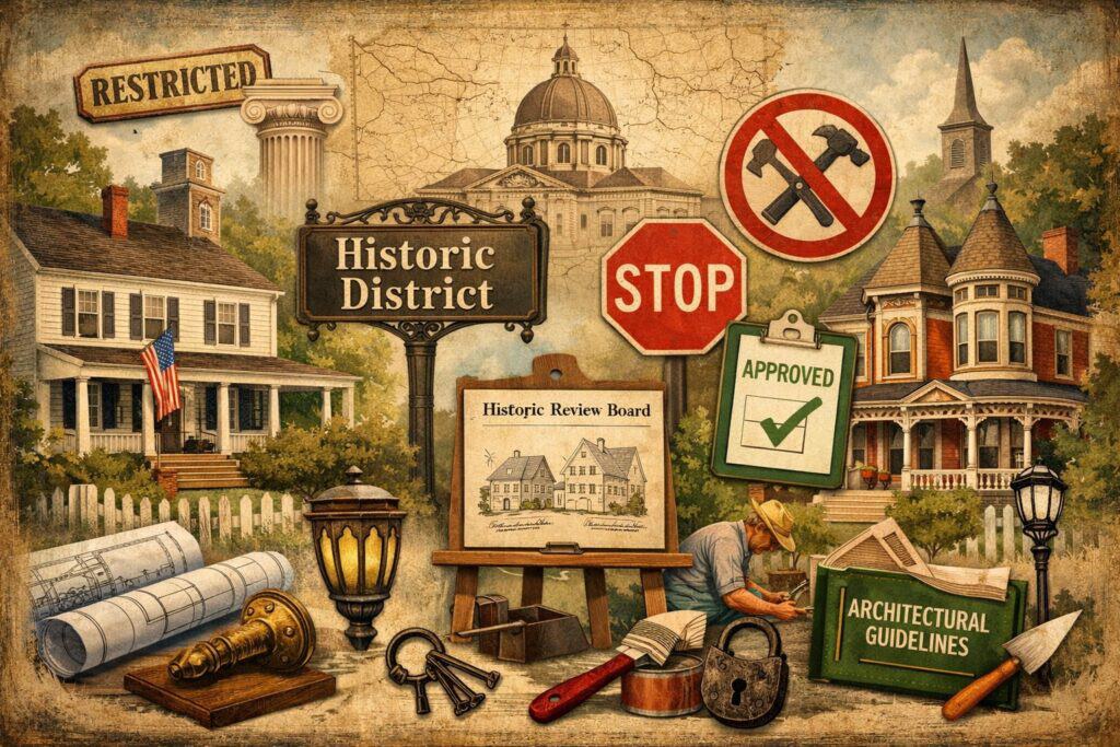 Historic Districts and “Old House” Neighborhood Rules