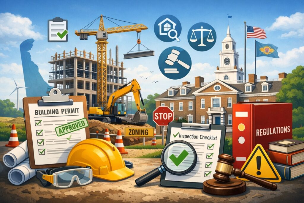 Permits, Inspections, and Regulations in Delaware