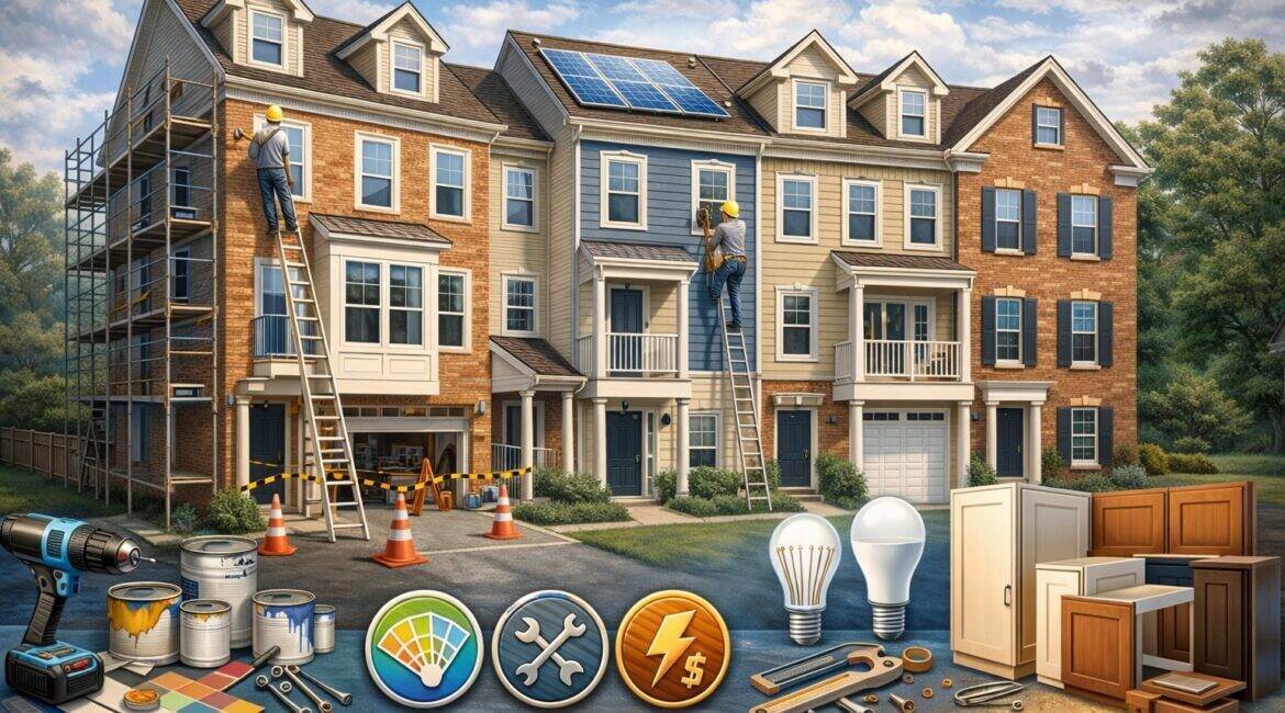 Renovation Tips for Delaware Townhomes