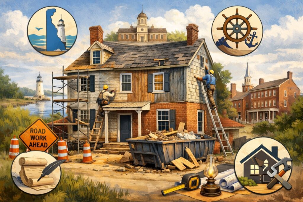 Why Renovating Older Homes in Delaware Is Different