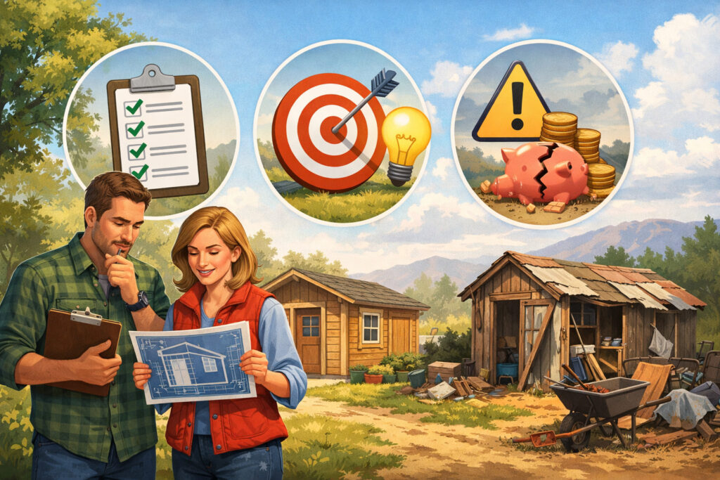 Before You Start: Shed Suitability, Goals, and a Reality Check