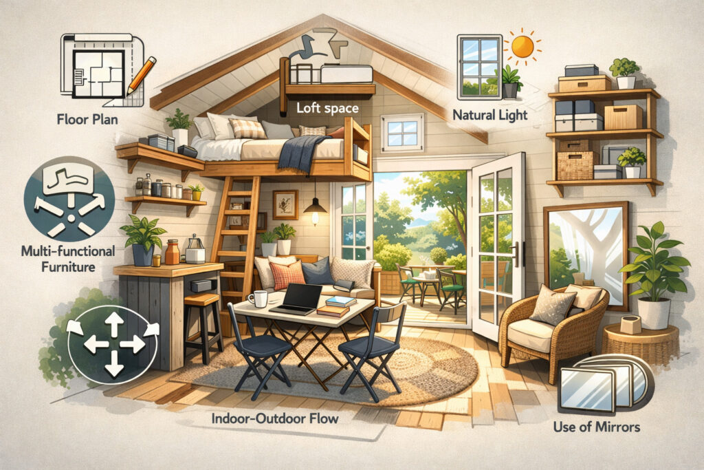 Design and Layout Planning: Make a Small Shed Feel Big