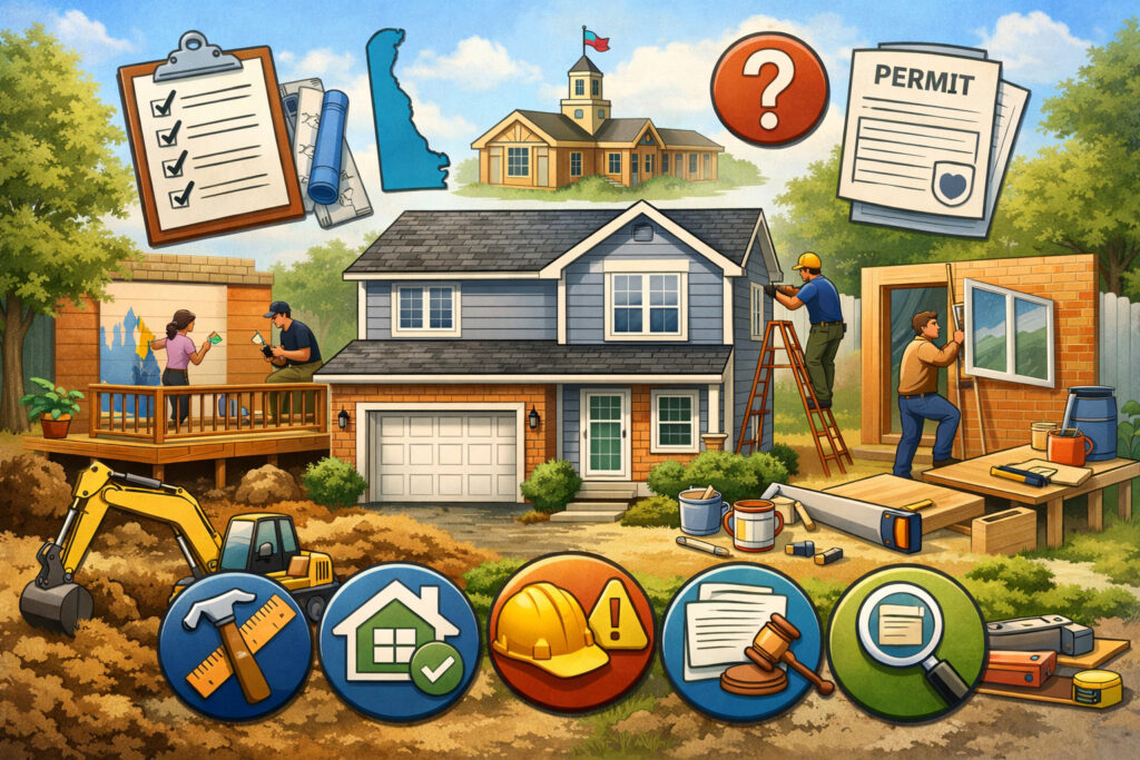 Do I Need a Permit? A Practical Decision Checklist for Delaware Home Projects