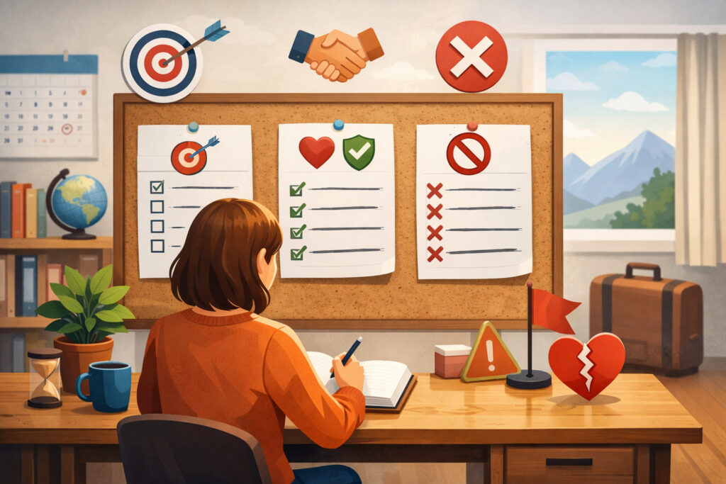 Step 1: Define Your Goals, Non-Negotiables, and Deal-Breakers