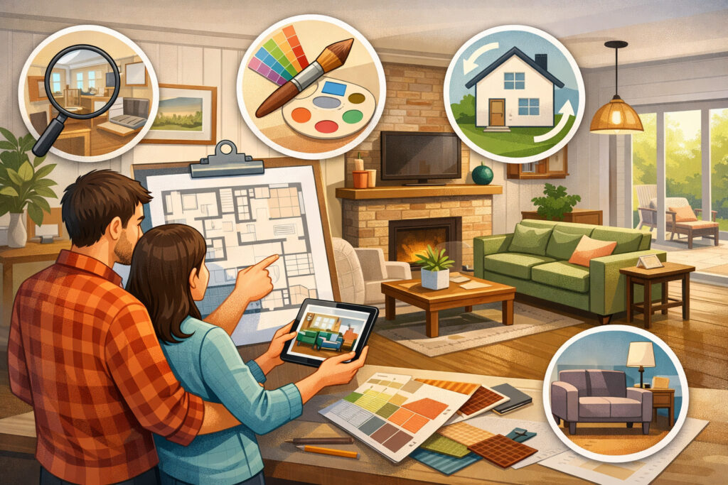 Step 2: Evaluate Your Existing Layout and Home Style