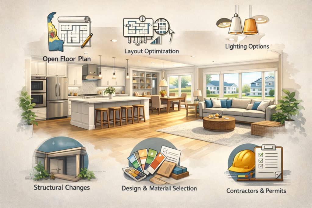 The Ultimate Guide to Open Floor Plan Renovations in Delaware