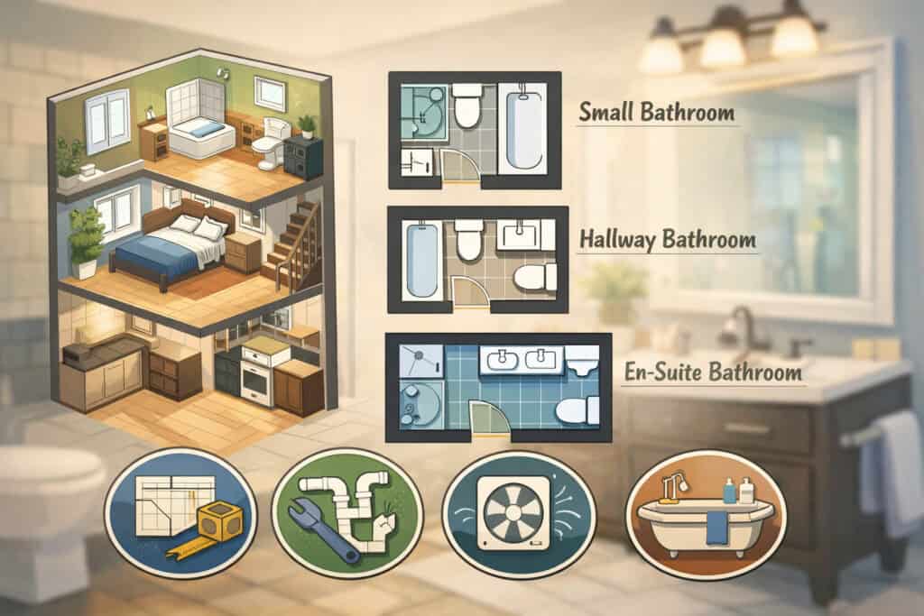 Understanding Wilmington Row Home Bathroom Layouts Before You Design