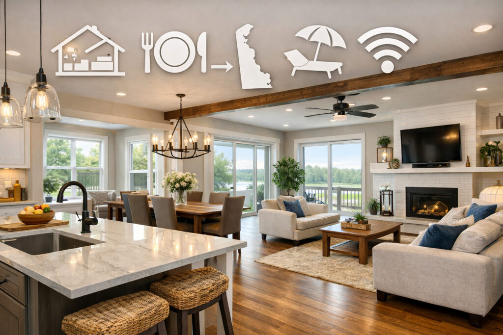 What “Open Concept” Really Means in Delaware Homes