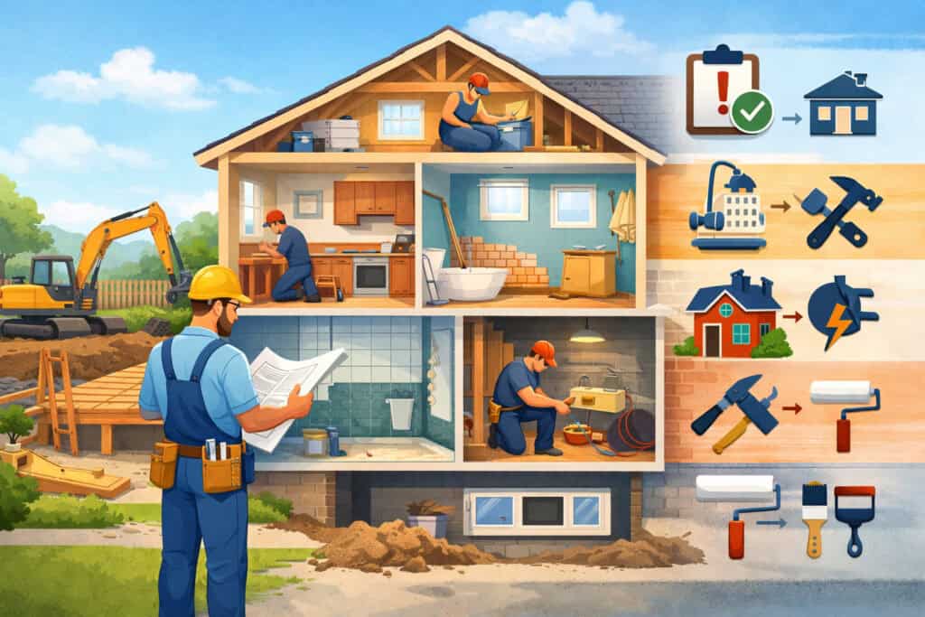 Explore common home renovation projects and understand which ones typically require permits, helping you plan upgrades while staying compliant with local rules.